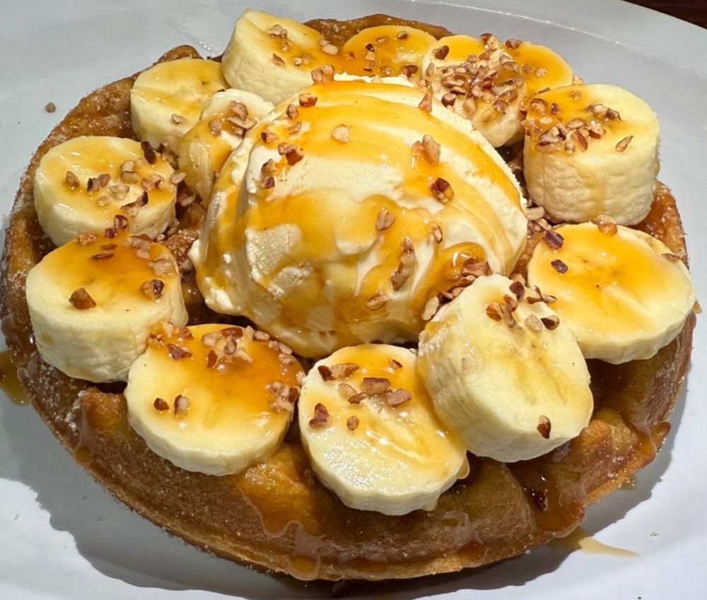 Churro waffle